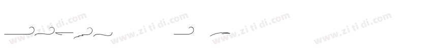 Adlery Swash字体转换